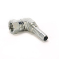 Adapter 26791K SAE J514 90 degree Hose Fitting JIC Compact Female 74 Degree Cone Seat 90 Degree Elbow